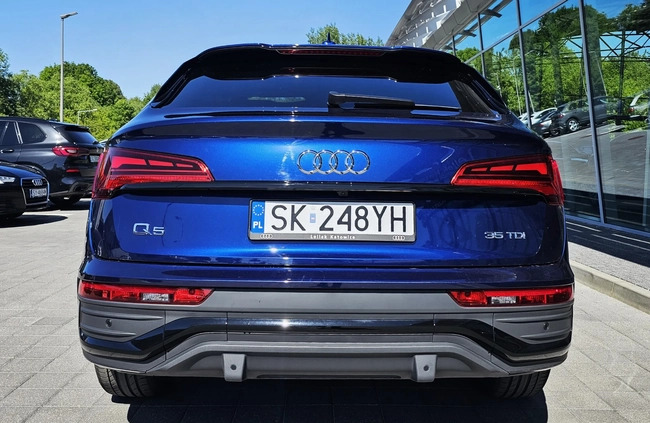 Audi Q5 Sportback cena 216000 przebieg: 18125, rok produkcji 2023 z Miłakowo małe 466